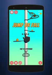 Jump Or Fall Screen Shot 0
