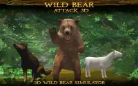 Bear 3D simulator -Wild Attack Screen Shot 4