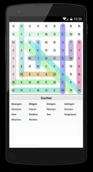 Wörter suchen und finden Spiel Screen Shot 2