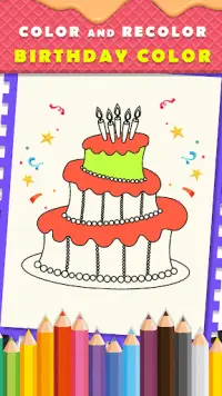 Colorful Cake Art & Design Game Screen Shot 2