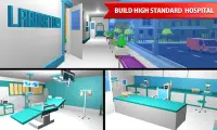 مستشفى حرفة: بناء طبيب محاكاة ألعاب 3D Screen Shot 2