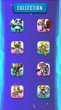 Ai Robot Merge Mix Animal Game Screen Shot 1