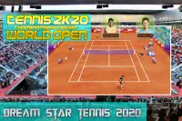 Tennis Dream Champion Star: World Open 2k20 Screen Shot 0
