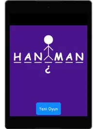 Hangman - Adam Asmaca Oyunu Screen Shot 9