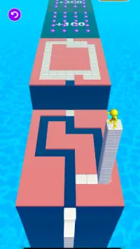 Stacky Maze Dash 3D Screen Shot 1