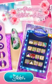 Princess Nail Salon Screen Shot 1