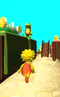 Subway Bart Dash : Jungle Sims Adventure Screen Shot 2
