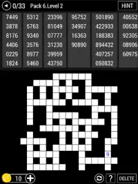 Number Crosswords Screen Shot 4