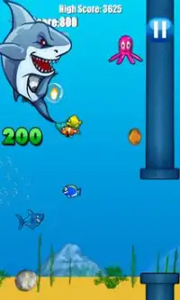 Hungry Shark Game Screen Shot 1
