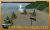 Raft Survival Escape Race Jogo Screen Shot 1