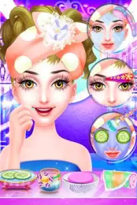 salón de maquillaje de hadas - juegos de niñas Screen Shot 2