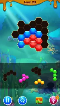 Hexa Block Puzzle Game Screen Shot 0