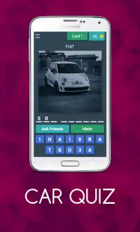 Car Quiz Screen Shot 4