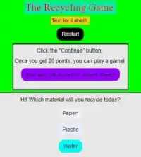 The Recycling Game Screen Shot 0