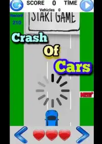 Crash Of Cars Screen Shot 0