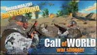 зов долга игры: игры мировой войны Screen Shot 4