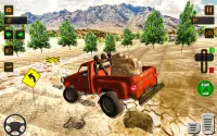 OffRoad Jeep Games 4x4 Mountain Car Driving 2021 Screen Shot 3