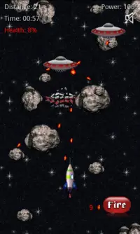 Space Rocket challenge - Fly, Race, Fight Screen Shot 5