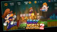 sboy world adventure 2 - nuevas aventuras 2018 Screen Shot 2