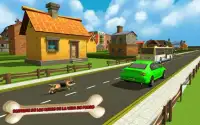 Runaway Street Dog Simulator 3D - Juego de vida de Screen Shot 2