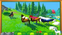 Flying Unicorn Sim :Pegasus 3D Screen Shot 1