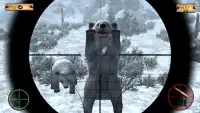 Bear Hunting 3D Snowfall Screen Shot 7