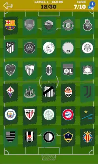 Quiz Football Logo: Guess Club Screen Shot 1