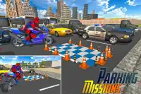 Super Spider Hero Motorcycle Simulator: Mega Ramp Screen Shot 6