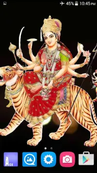 4D Maa Durga Live Wallpaper Screen Shot 18