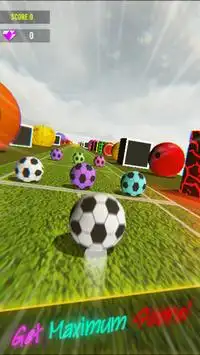 Cricket Ball Twist : Rainbow Color Screen Shot 3