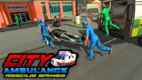 City Ambulance Rescue Rush Game Screen Shot 1