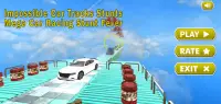 Impossible Car Tracks Stunts:Mega Car Racing Stunt Screen Shot 1