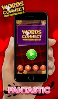Connect Words Free Puzzle Game Screen Shot 8