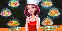 私のレストランの料理物語 - 女の子の料理ゲーム Screen Shot 1