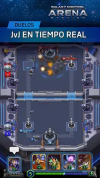 Galaxy Control: Arena combates JvJ en línea Screen Shot 1