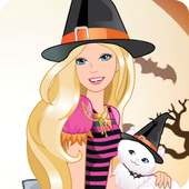Dress Up Barbie Halloween