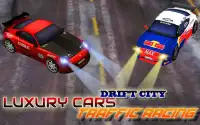 Samochody luksusowe Drift City Traffic Racing Screen Shot 2