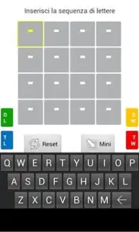 Solver for Ruzzle - Italian Screen Shot 0