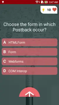 ASP.NET programming Test Quiz Screen Shot 1