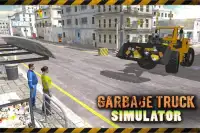 Des ordures Truck Simulator 3D Screen Shot 2
