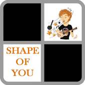 Shape of you piano tiles