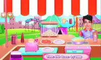 ألعاب الطبخ  كعكة و القهوة الشارع Screen Shot 3