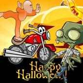 Bheem halloween motorcycle