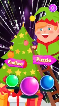 Christmas Bubble Shooter Screen Shot 1