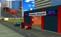 Tow Truck Car Transporter Sim Screen Shot 5