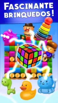 Toy Box Crazy - combine e estale os cubos Screen Shot 2