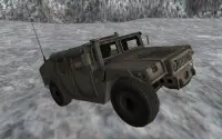 Army 4x4 Snow Driving 3D Screen Shot 5