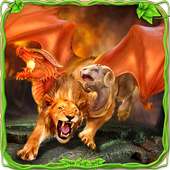 Chimera Lion Dragon City Rampage