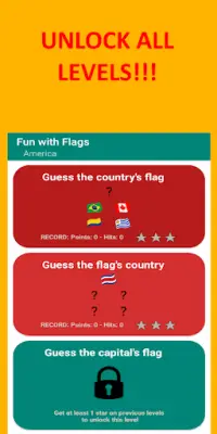 Fun with Flags - Quiz of flags of the world Screen Shot 0