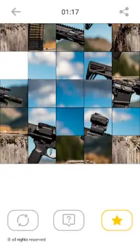 武器パズル：銃を備えた無料のスマートモザイク Screen Shot 5